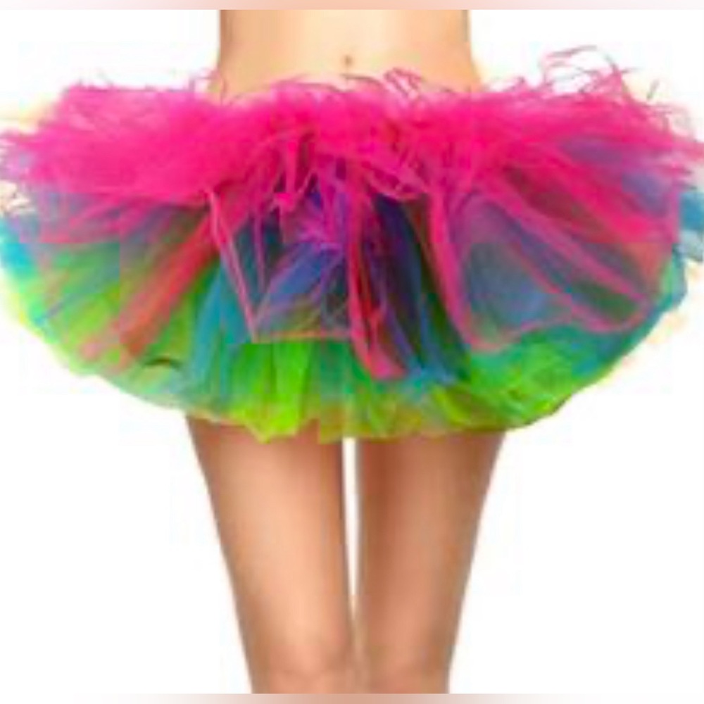Mini Puffy Bubble 6-Layered Ballet Run Tutu